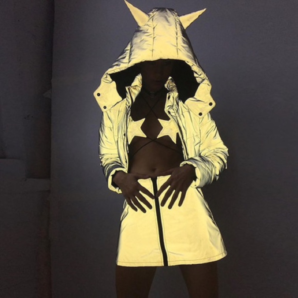 Savage Signalz Club Exx Reflective Skirt